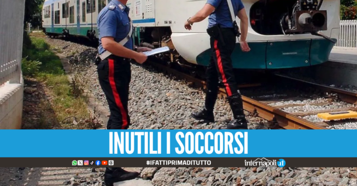 Tragedia a Portici, uomo travolto e ucciso da un treno a Pietrarsa