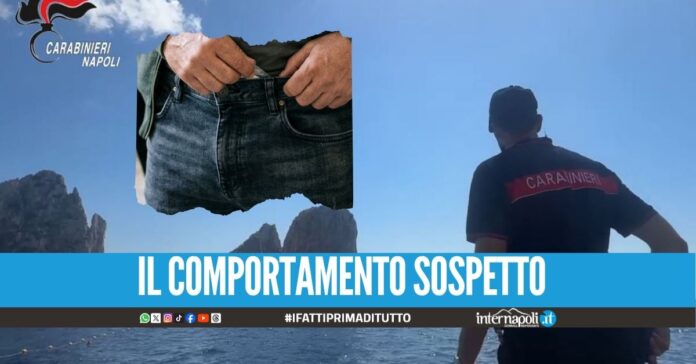 Sbarca a Capri con la droga negli slip, bloccato un 18enne