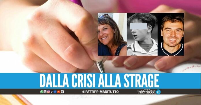 Spara alla moglie e al figlio nel sonno, la verità di affidata alla lettera