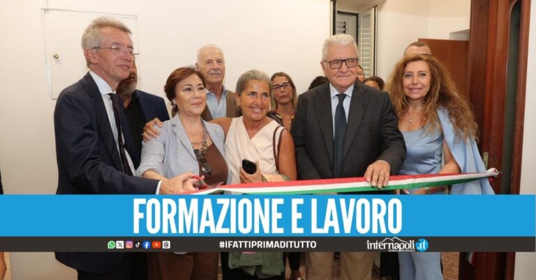 L'Hub culturale inaugurato nel bene confiscato al clan Giuliano