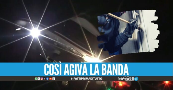 Raffica di furti nelle case, sgominata la banda tra Napoli e Caserta