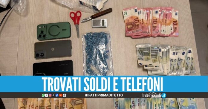 Gestivano un market della droga in casa, doppio arresto a Marcianise