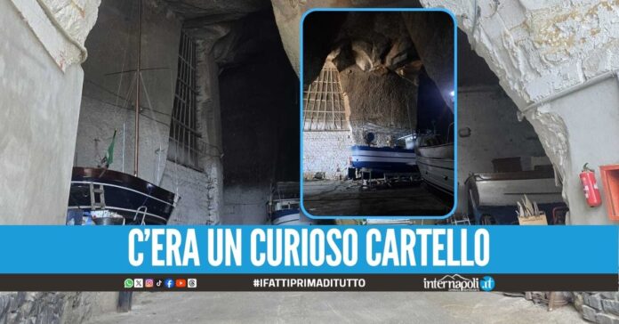 Cantieri nautici abusivi scovati nelle grotte a Posillipo, 8 denunciati