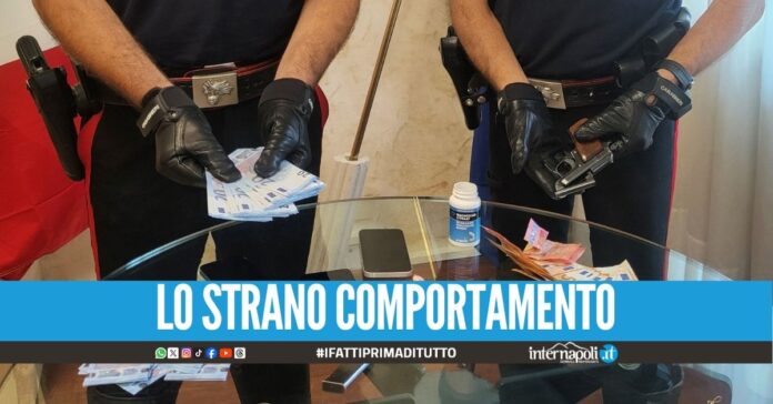 Avevano droga, pistola nella cinta e soldi falsi: 3 arresti a Caserta