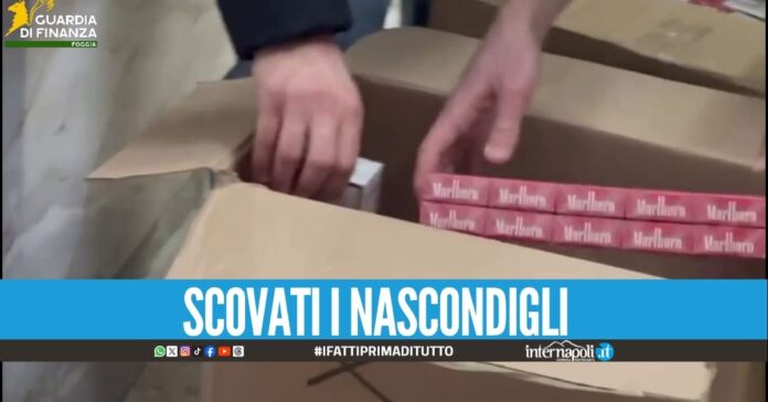 Sigarette sull'asse Napoli-Foggia, arrestati 8 contrabbandieri
