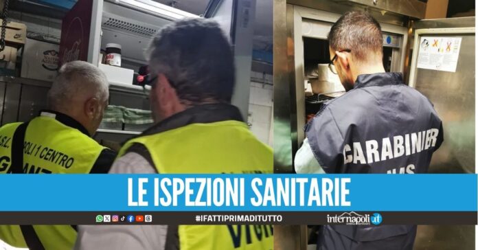 Controlli nei locali in via Petrarca, multe per illeciti e carenze igieniche