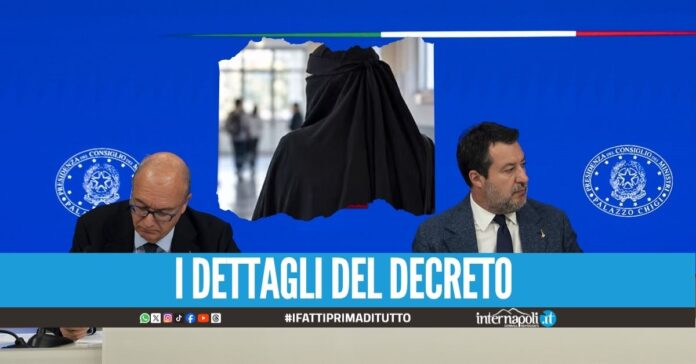 Decreto scuole, multe per il burqa e ai genitori che non sanno l'italiano