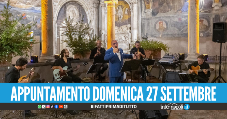 “Pisapia & Gruppo Smeraldo” nel Chiostro di Santa Maria La Nova
