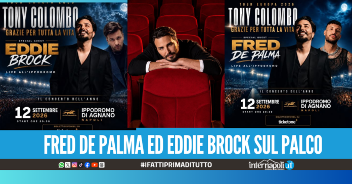 Tony Colombo all’Ippodromo di Agnano svelati i primi super ospiti, oltre 20mila biglietti venduti per l’evento del 12 settembre