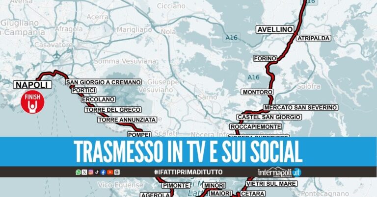 Domenica torna il Giro della Campania, l'elenco delle strade chiuse a Napoli