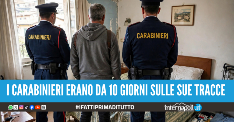 Perseguitava l’ex compagna a Giugliano, arrestato 53enne: si nascondeva in albergo