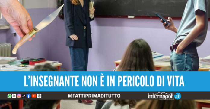 professoressa accoltellata scuola centocelle roma