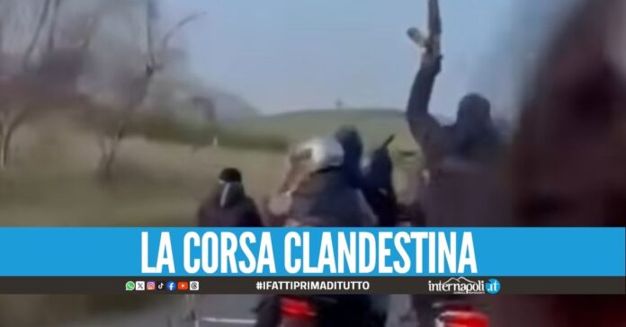 Affiliato al clan va alla corsa clandestina di cavalli con un kalashnikov