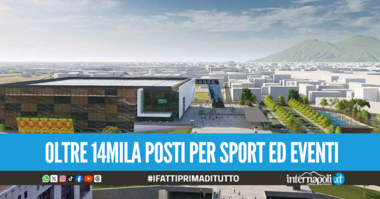 Svolta AreNapoli, il nuovo palasport si farà a Poggioreale: c'è il via libera della giunta comunale