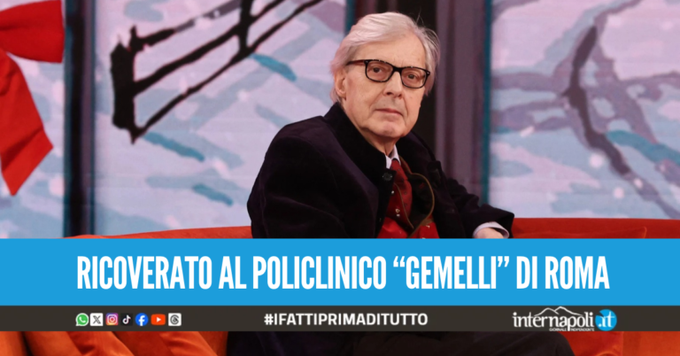 Vittorio Sgarbi ricoverato in terapia intensiva, il critico d'arte è in gravi condizioni