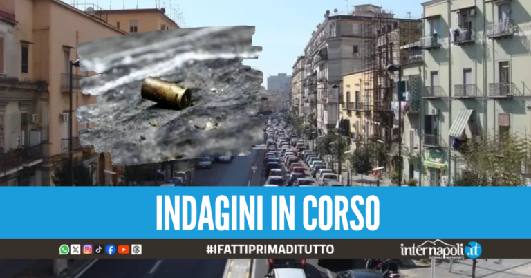 Giallo a Napoli, proiettile esploso finisce nella casa di un'insegnante