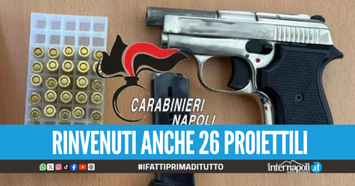 Blitz al rione Sanità, trovata pistola nella cabina della rete telefonica