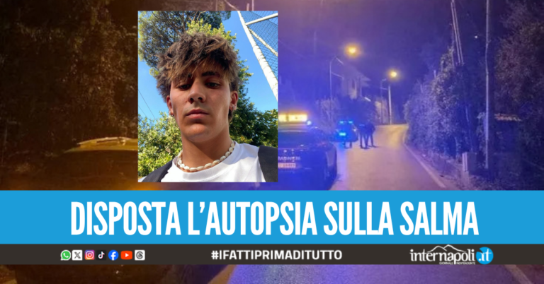 Dolore in Costiera per Dario Crotti, il 20enne è morto dopo l'incidente in scooter