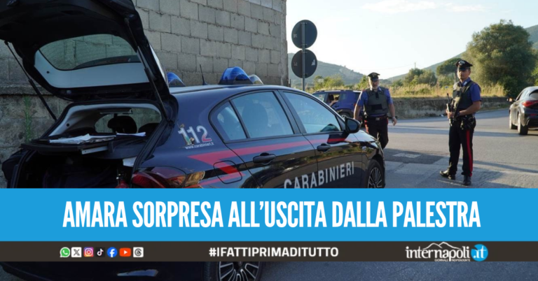Ruba auto dal parcheggio della palestra a Cesa, ritrovata ad Arzano dopo poche ore