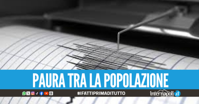 Terremoto nel Casertano, doppia scossa di magnitudo 3.2 avvertita anche a Napoli
