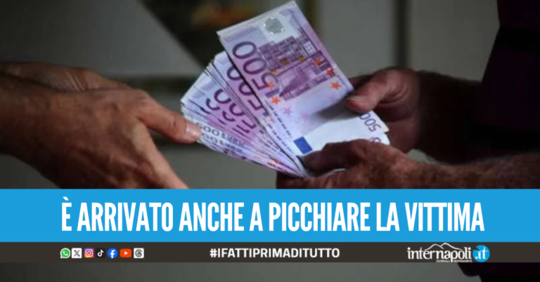 Chiedeva dai 20 ai 50 euro al giorno alla vittima, estorsore catturato dopo due anni di richieste