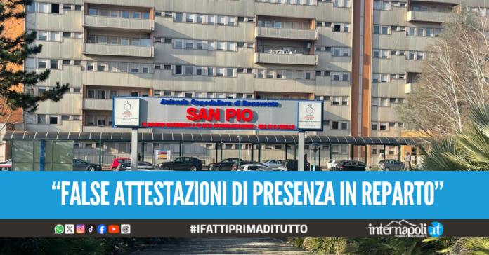 Sospesi medico e biologa dell'ospedale di Benevento, risultavano in servizio ma erano in volo