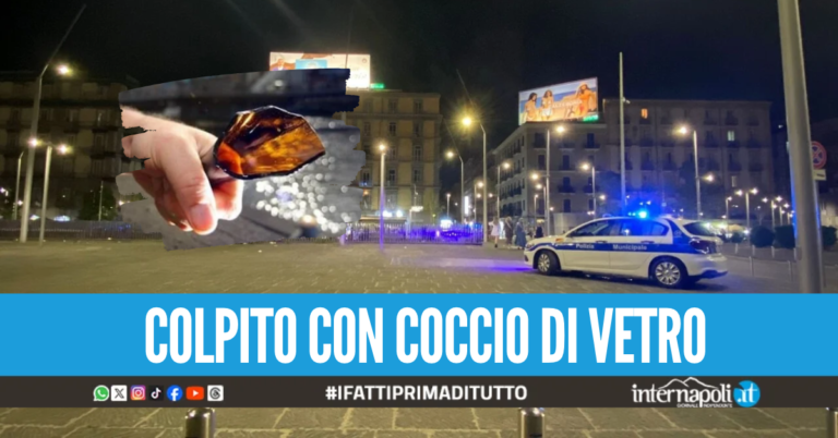 Trovato sanguinante in piazza Garibaldi, era stato rapinato e ferito dal branco