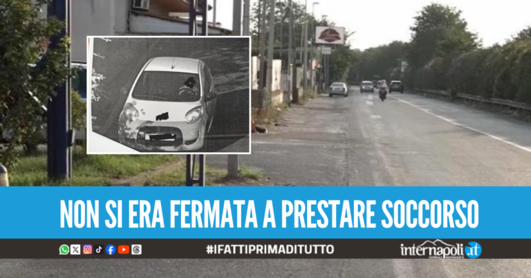 Anziano travolto dall'auto in corsa in via Ripuaria, beccato il pirata della strada