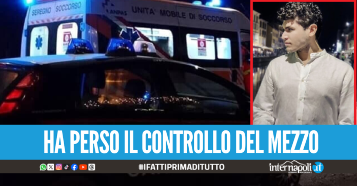 Incidente in moto nel Casertano, Paolo muore dopo lo schianto insieme all'amica