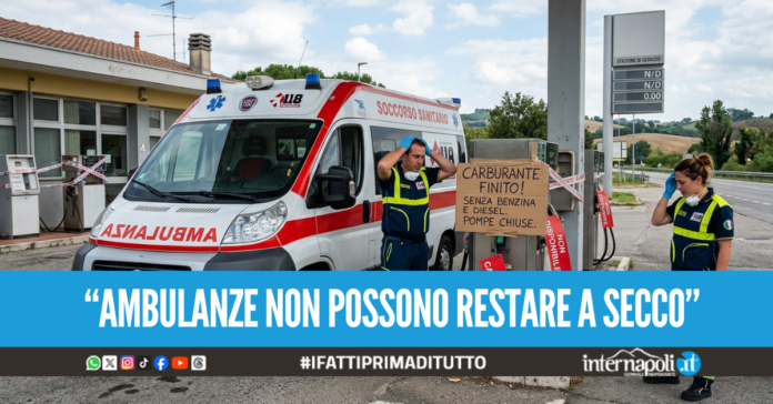 Caos carburante a Napoli, l'allarme dell'Ordine dei Medici: 
