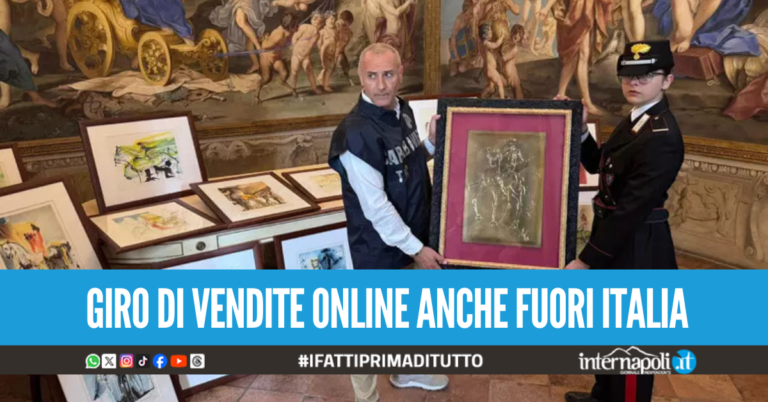 Traffico di arte falsa dell'Ottocento napoletano, 10 indagati e sequestri in tutta Italia