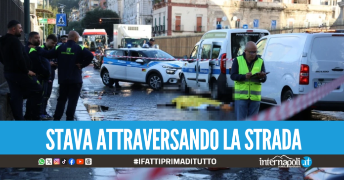 Travolto prima dallo scooter poi dal furgoncino, 40enne muore sul ponte alla Sanità