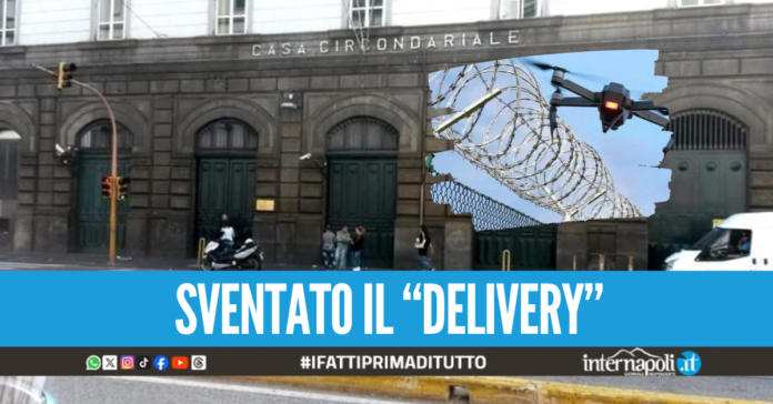 Abbattuto drone diretto a Poggioreale: trasportava 1 kg tra hashish, marijuana e cocaina