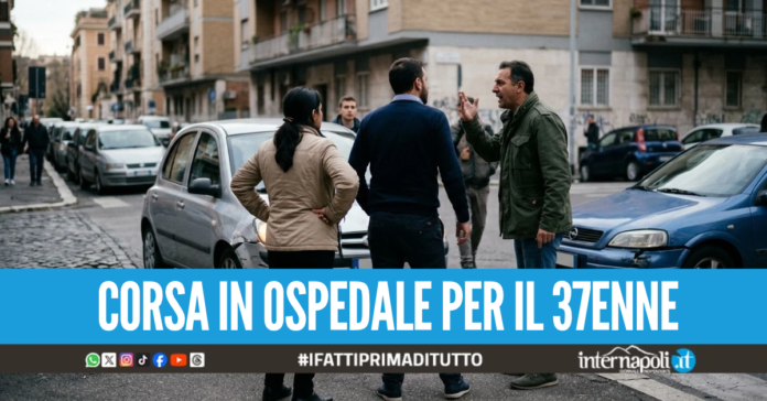 Scoppia la lite dopo incidente a Licola, 37enne colpito all'addome durante la rissa