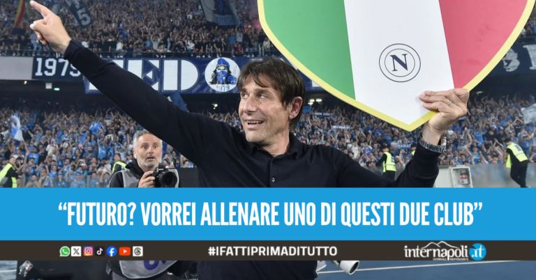 Conte sull'esperienza a Napoli: "Due anni meravigliosi ma ho speso molte energie"