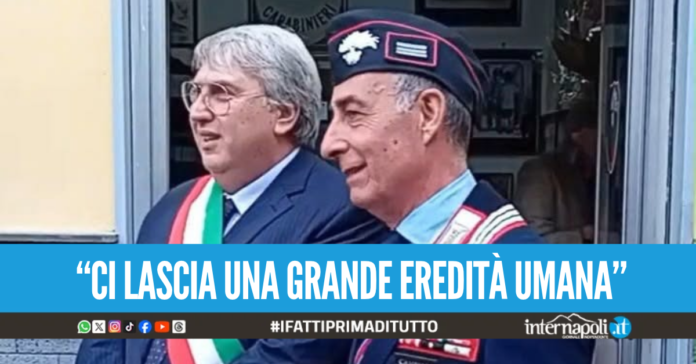 Qualiano in lutto per la morte del maresciallo Bennici: 