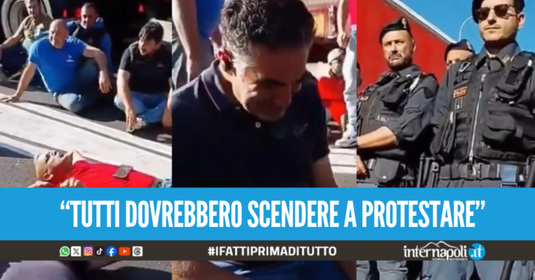 Protesta in Calabria contro il caro-benzina, la disperazione di Antonio: "Non ce la facciamo più"