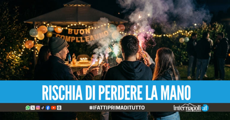 Gli scoppia petardo in mano durante la festa, corsa in ospedale per 14enne a Ischia