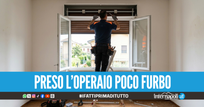 Assurdo a Casavatore, evade dai domiciliari per montare tapparelle in casa di altro detenuto