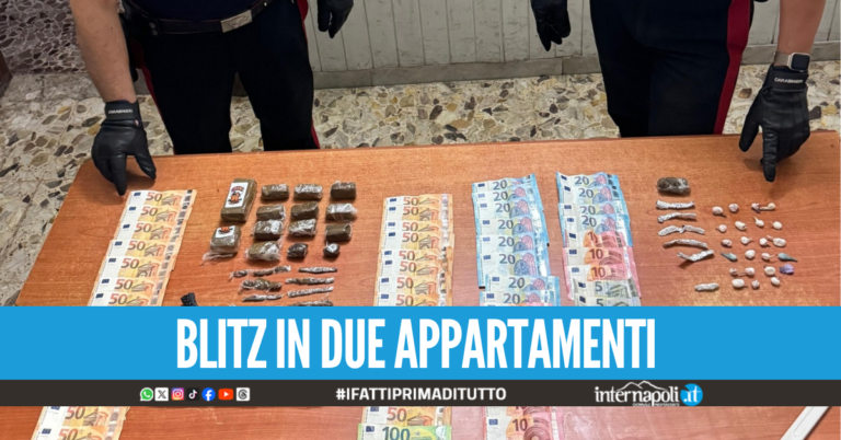 Droga nascosta nel cuscino e nei calzini: arrestati cinque ragazzi egiziani