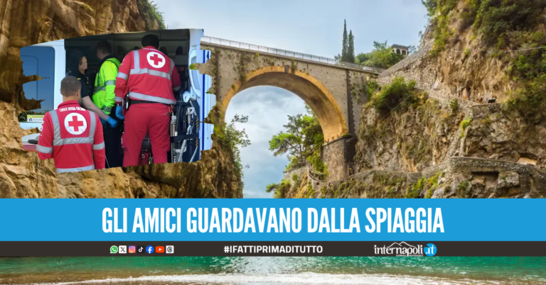 Dramma in Costiera, si tuffa dal ponte del Fiordo di Furore: grave 23enne