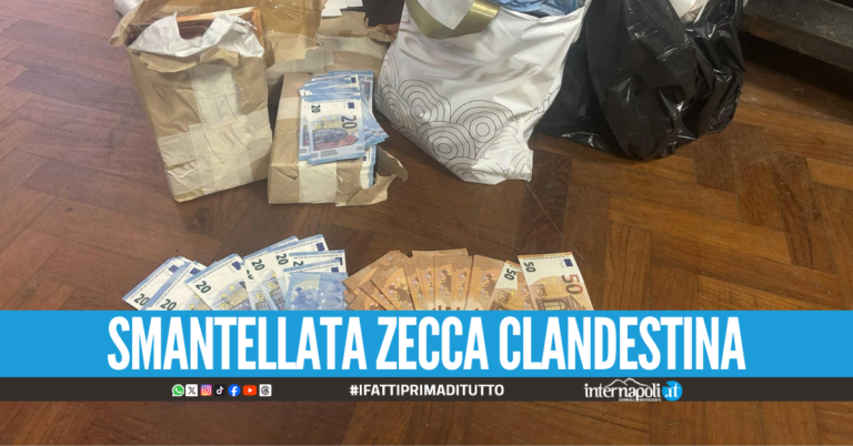 Oltre 12mila banconote false dal valore di 400mila euro, blitz a Napoli: tre arresti