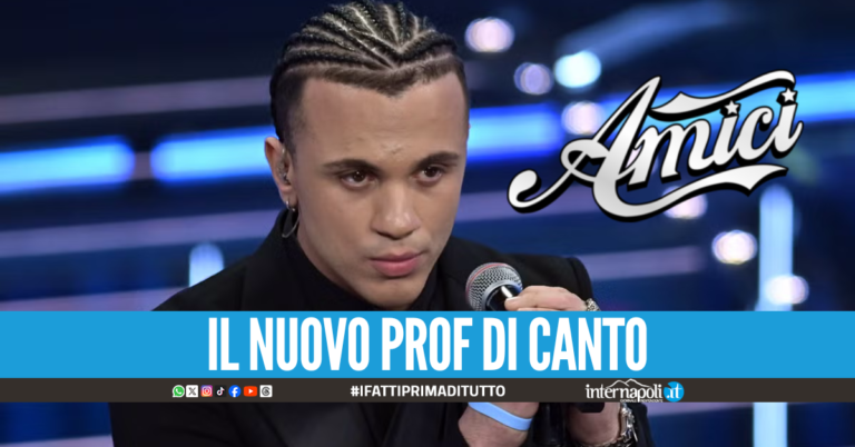Samurai Jay orgoglio di Mugnano, è il nuovo professore di canto di Amici