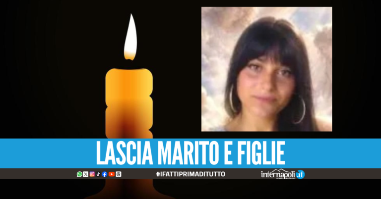 Dolore nel Casertano per Luisa Gallotti, la giovane mamma è morta a 35 anni
