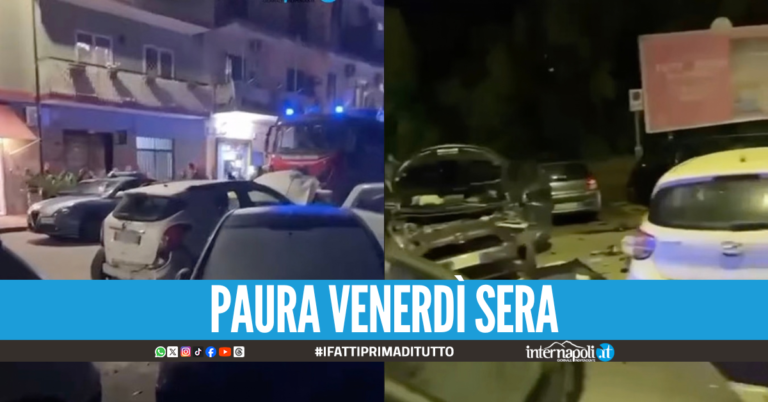 Grave incidente a Fuorigrotta, coinvolte sei auto: due persone ferite