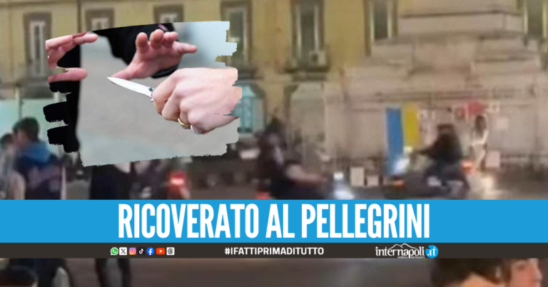 Paura a Napoli, 16enne accoltellato alle spalle nei vicoli di piazza Dante
