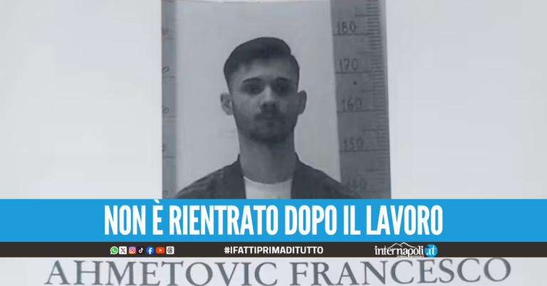 Detenuto evade dal carcere di Carinola, caccia al 22enne Francesco Ahmetovic
