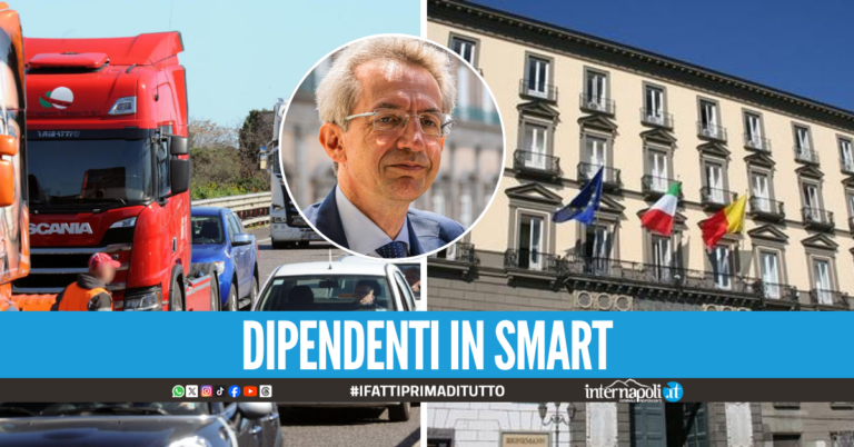 Sciopero autotrasportatori, smart working straordinario per personale Comune di Napoli