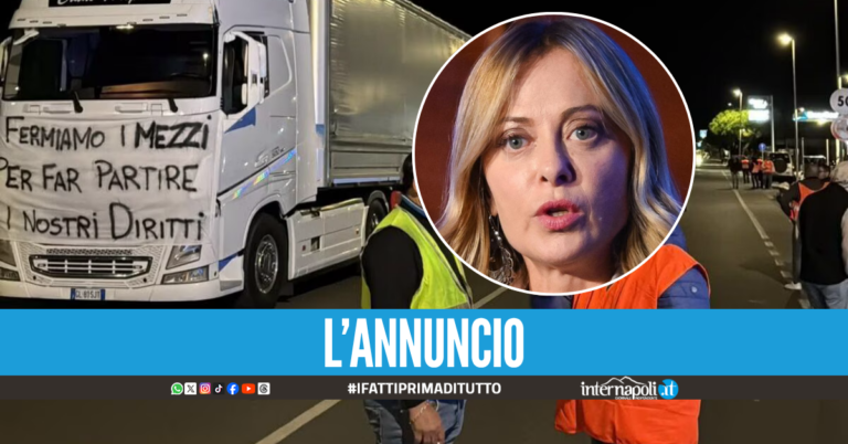 Proteste tir, Meloni convoca Cdm domani: decreto legge per autotrasporto e agricoltura