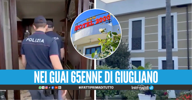 Giugliano, sequestro da sei milioni: nel mirino l’Hotel 2000 e altri 10 immobili